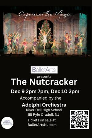 The Ballet Arts And Adelphi Orchestra to Present THE NUTCRACKER in December 
