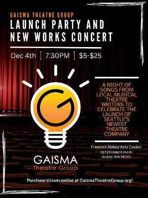 Gaisma Theater Group to Present Company Launch Party And New Works Concert 