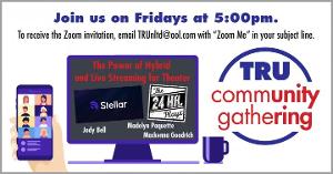 TRU to Present 'A Stellar Conversation: The Power Of Hybrid And Live Streaming For Theater'  Image