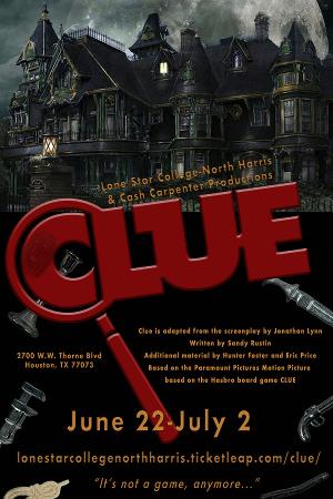 Lone Star College-North Harris & Cash Carpenter Productions to Present CLUE in June Image
