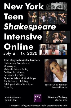 New York Teen Shakespeare Intensive Adapts For Learning Online Image