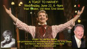 A TOAST TO HARVEY –  CELEBRATING HARVEY EVANS Comes to The Triad This Month 