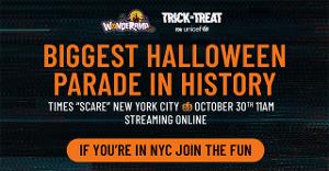 Wonderama TV, Times Square Allianc, And One Times Square To Present BIGGEST HALLOWEEN PARADE IN HISTORY II Broadcast 