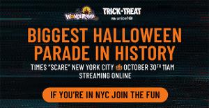 Wonderama TV, Times Square Allianc, And One Times Square To Present BIGGEST HALLOWEEN PARADE IN HISTORY II Broadcast Image