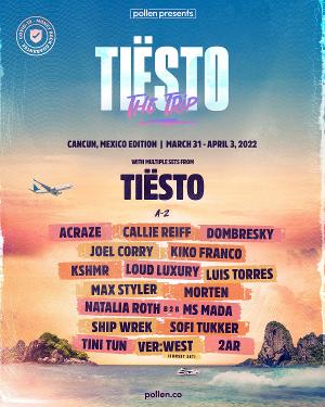 Pollen Presents And Tiësto Announce Full Lineup For New Cancun Experience  Image