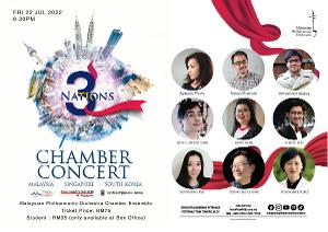 The Malaysian Philharmonic Orchestra Presents THREE NATIONS CHAMBER CONCERT 
