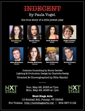 Paula Vogel's INDECENT Kicks Off Jewish Heritage Month At Next Stage Arts Image