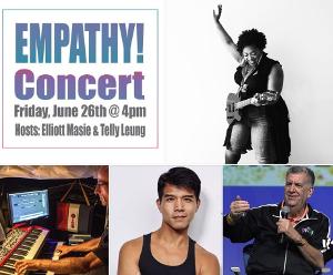 Christopher Sieber, Telly Leung, Crystal Monee Hall, Gary Adler,  Join This Week's Empathy Concert 