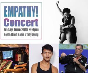 Christopher Sieber, Telly Leung, Crystal Monee Hall, Gary Adler,  Join This Week's Empathy Concert  Image