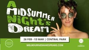 Shakespeare Is Back At Central Park This Summer with  A MIDSUMMER NIGHT'S DREAM  Image