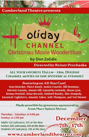 Hallmark Christmas Parody Next Up At Cumberland Theatre Image