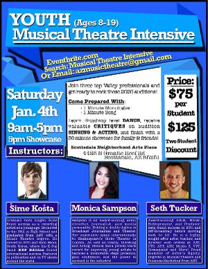 Join the YOUTH Musical Theatre Intensive 