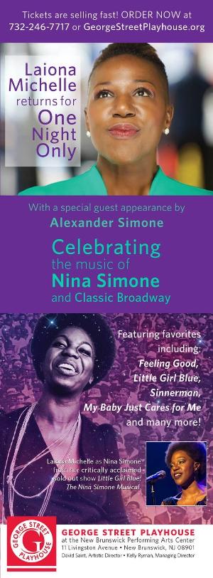 AN EVENING WITH LAIONA MICHELLE Celebrates The Music Of Nina Simone And Classic Broadway  Image