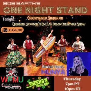 BOB BARTH'S ONE NIGHT STAND To Feature Broadway Star Christopher Sieber And Musical Guest MUNYA 