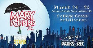 WCPR Children's Theatre's MARY POPPINS JR. To Include Sensory-Friendly Performance 