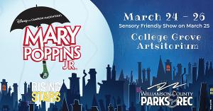 WCPR Children's Theatre's MARY POPPINS JR. To Include Sensory-Friendly Performance Image