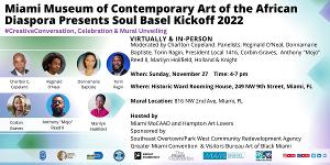 Miami MoCAAD's Creative Conversation Set For November 27 Image