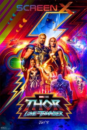 Marvel Studios' THOR: LOVE AND THUNDER to Debut in Visually Immersive 270-Degree ScreenX Theaters Image