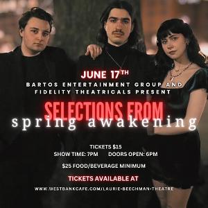 SELECTIONS FROM SPRING AWAKENING is Coming to The Laurie Beechman in June  Image