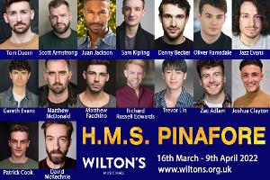 Casting Announced For All-Male H.M.S. PINAFORE at Wilton's Music Hall 