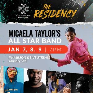 Micaela Taylor's All Star Band Presents World Premiere In-Person And Live Stream Event Image