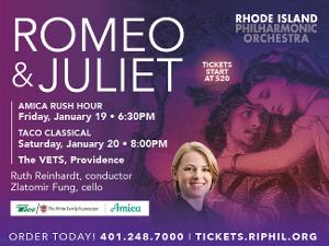 The Rhode Island Philharmonic Orchestra to Present ROMEO & JULIET in January 
