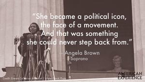 Soprano Angela Brown Interviewed in New Marian Anderson PBS Documentary, Voice Of Freedom 