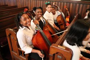 Musicopia String Orchestra Celebrates Philadelphia Pride With Eagles Tribute and Premiere Of Local Composer's Piece At Winter Concert Image