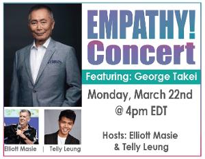 George Takei to Take Part in EMPATHY CONCERT Hosted by Telly Leung  Image