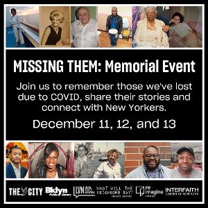 WWTNS? To Host Free Writing Workshop And Performance As Part Of THE CITY's MISSING THEM Virtual Memorial Event Image