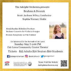 The Adelphi Orchestra Presents Brahms & Dvorak As Part Of MUSIC FOR ALL Image