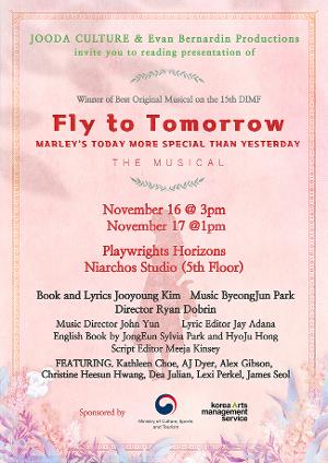 FLY TO TOMORROW Sets 29 - Hour Equity Reading For This Week at Playwrights Horizons Image