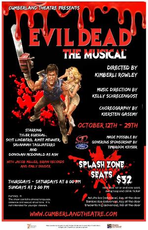 THE EVIL DEAD THE MUSICAL To Invade Cumberland Theatre This Month 