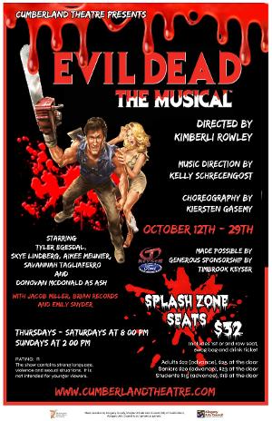THE EVIL DEAD THE MUSICAL To Invade Cumberland Theatre This Month Image