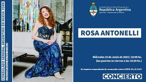 Pianist Rosa Antonelli to Present SOUNDS OF PASSION AND HOPE Concert Image