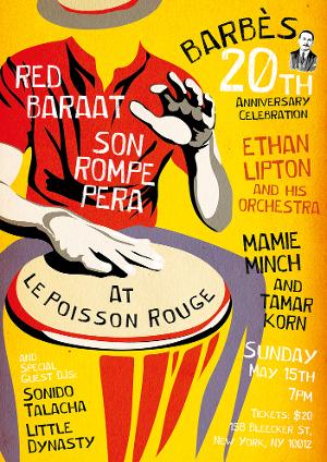 Barbès Celebrates 20th Anniversary At (le) Poisson Rouge, May 15 