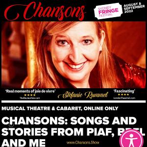 Stefanie Rummel's CHANSONS to Play Sydney Fringe This Month  Image