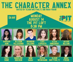 The Character Annex Returns to The PIT Loft - Don't Miss the Next Generation of Character Comedians!  Image