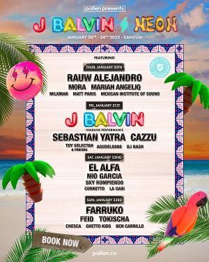 J Balvin Announces NEON Experience Cancun Image