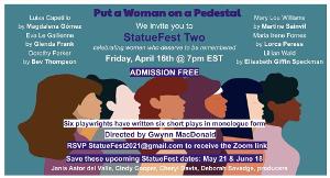 StatueFest Two Presents New Monologues as Part of 'Put A Woman On A Pedestal' Image