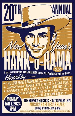 The Lonesome Prairie Dogs Host 20th Annual Hank-O-Rama in January 
