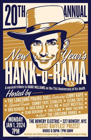 The Lonesome Prairie Dogs Host 20th Annual Hank-O-Rama in January Image