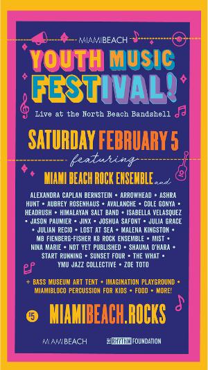 The 6th Annual Miami Beach Youth Music Festival Set For February 5th 