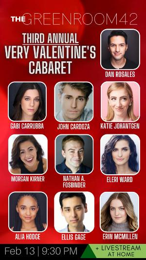 Nathan Fosbinder to Present Third Annual VERY VALENTINE'S CABARET at The Green Room 42 