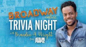 Brandon A. Wright Hosts Broadway Online Trivia Night for State Theatre New Jersey  Image