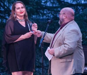 Theater Barn's Pamme Jones Receives Service Award At Concert For The Community 