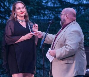 Theater Barn's Pamme Jones Receives Service Award At Concert For The Community Image