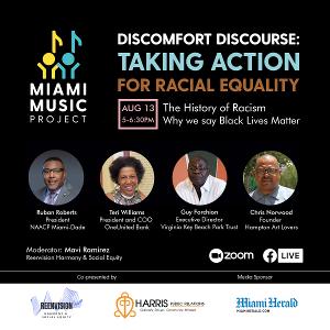 The Miami Music Project, ReEnvision Harmony, and Social Equity To Host Anti-Racism Town Hall Webinars 