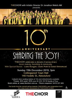 Share The Joy With THECHO!R As They Celebrate Their Tenth Anniversary 