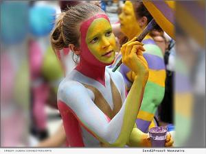 Artist Andy Golub to Host 9th Annual NYC Bodypainting Day at Union Square Park 